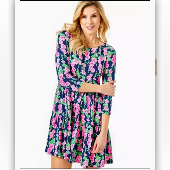 Lilly Pulitzer Dresses & Skirts - LILLY PULITZER GEANNA DRESS - OYSTER BAY NAVY DE VINE